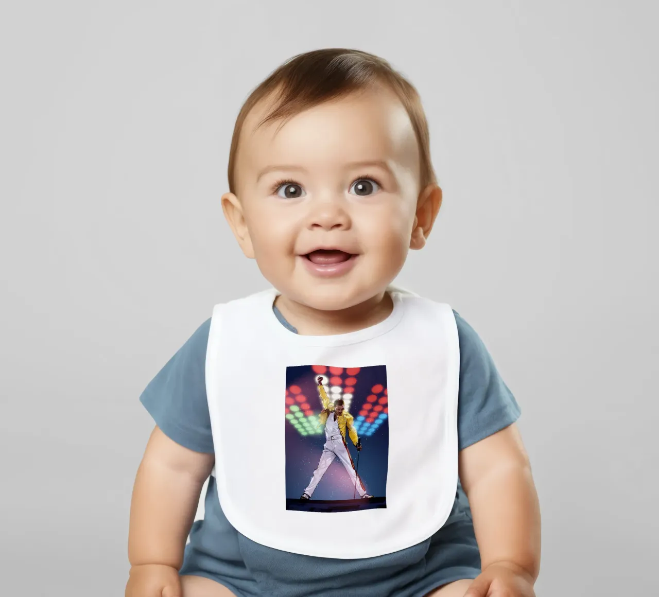 Freddie Mercury bavaglino da nabakumov