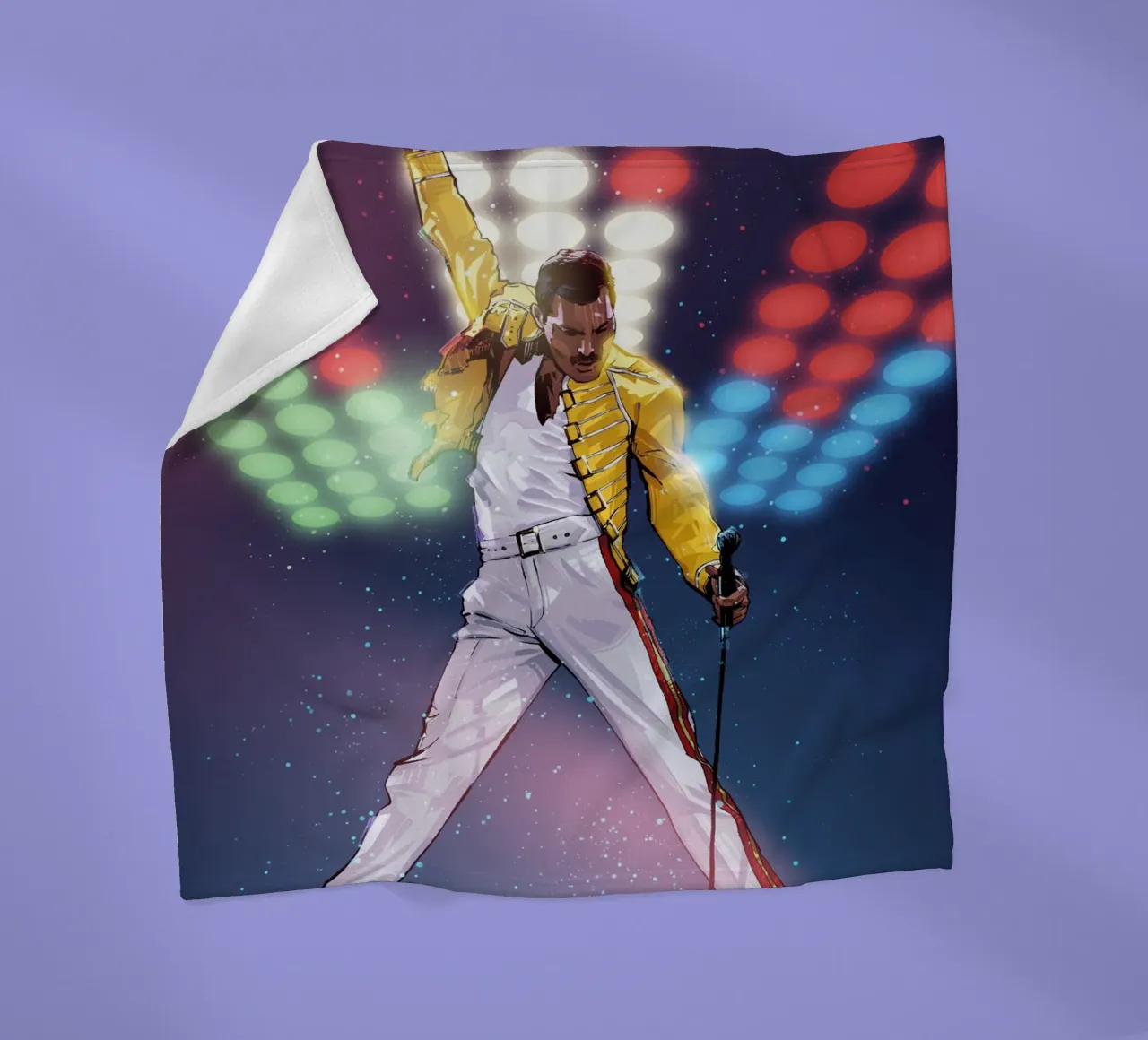 Freddie Mercury coperta in pile da nabakumov