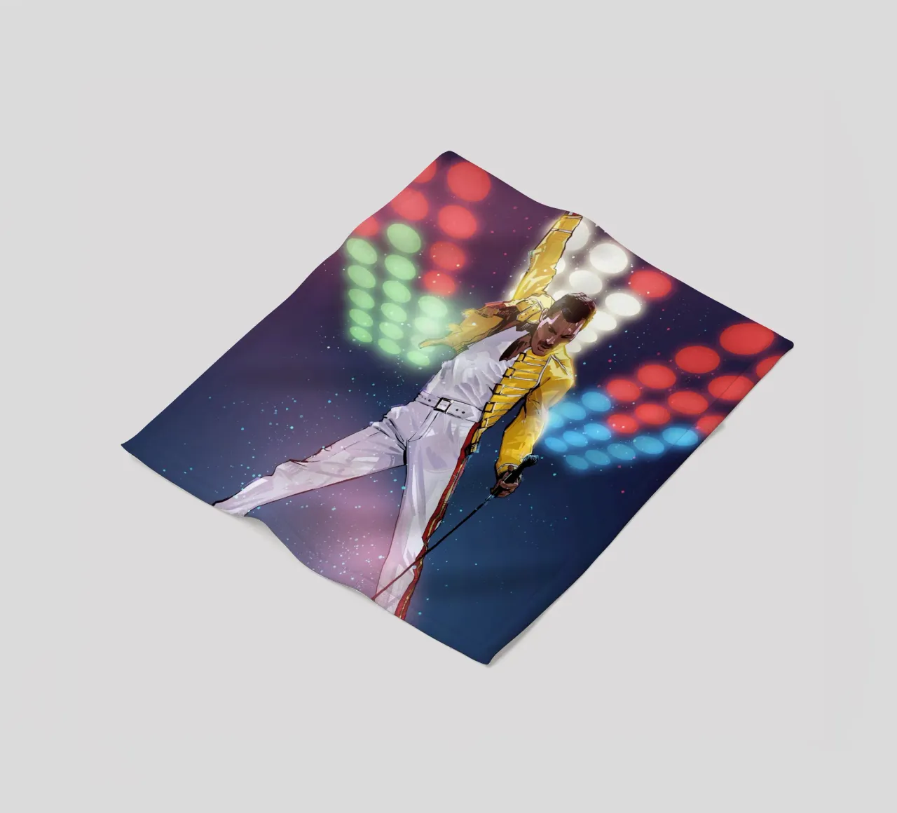 Freddie Mercury coperta in pile da nabakumov