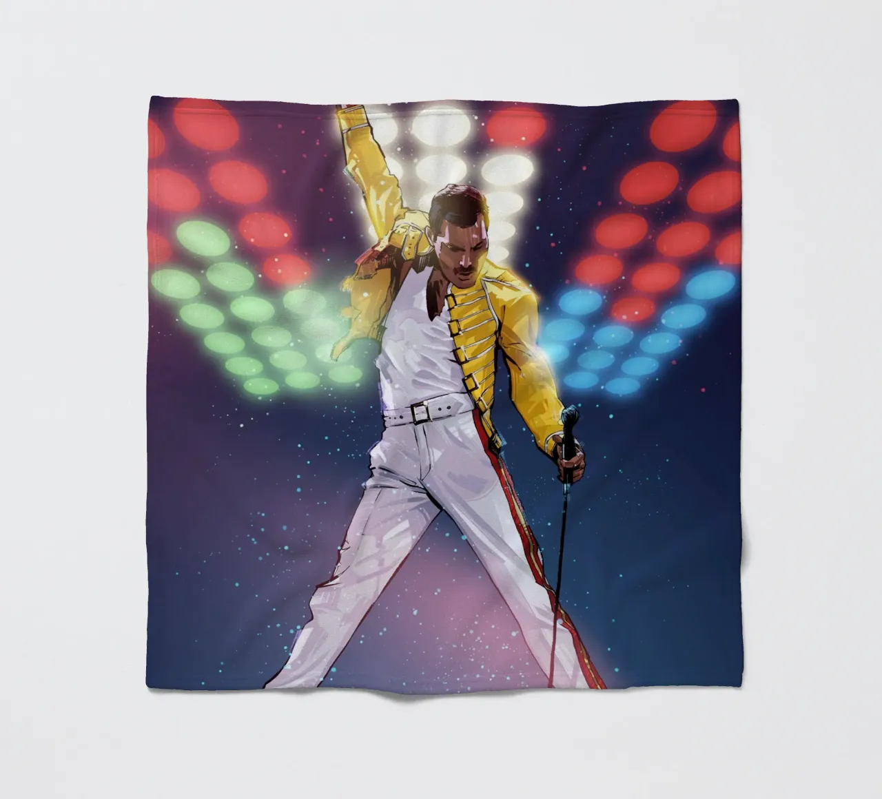 Freddie Mercury coperta in pile da nabakumov