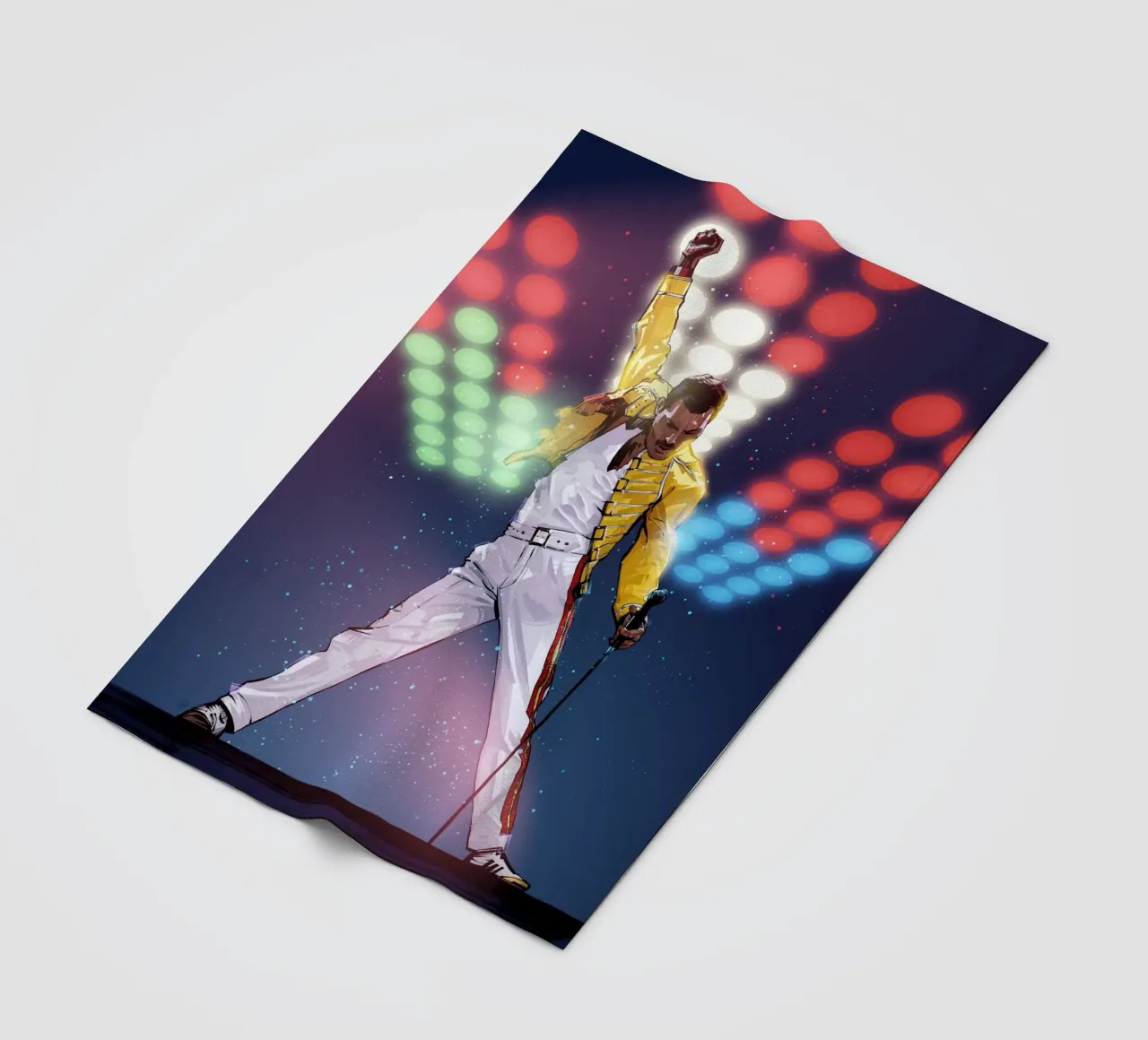 Freddie Mercury coperta in pile da nabakumov