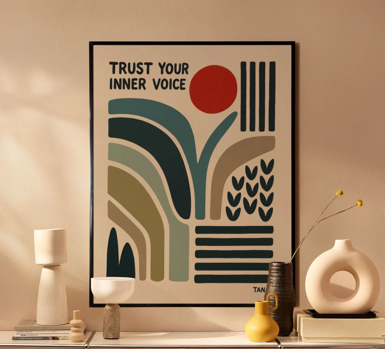TRUST Poster von 20 Farben