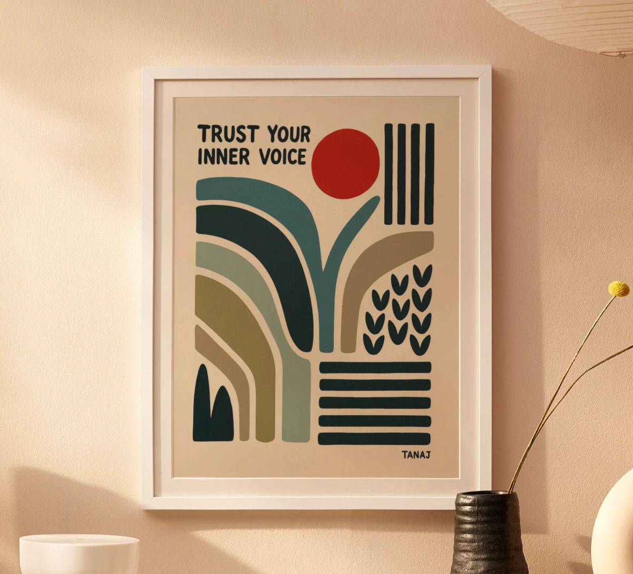 TRUST Poster von 20 Farben