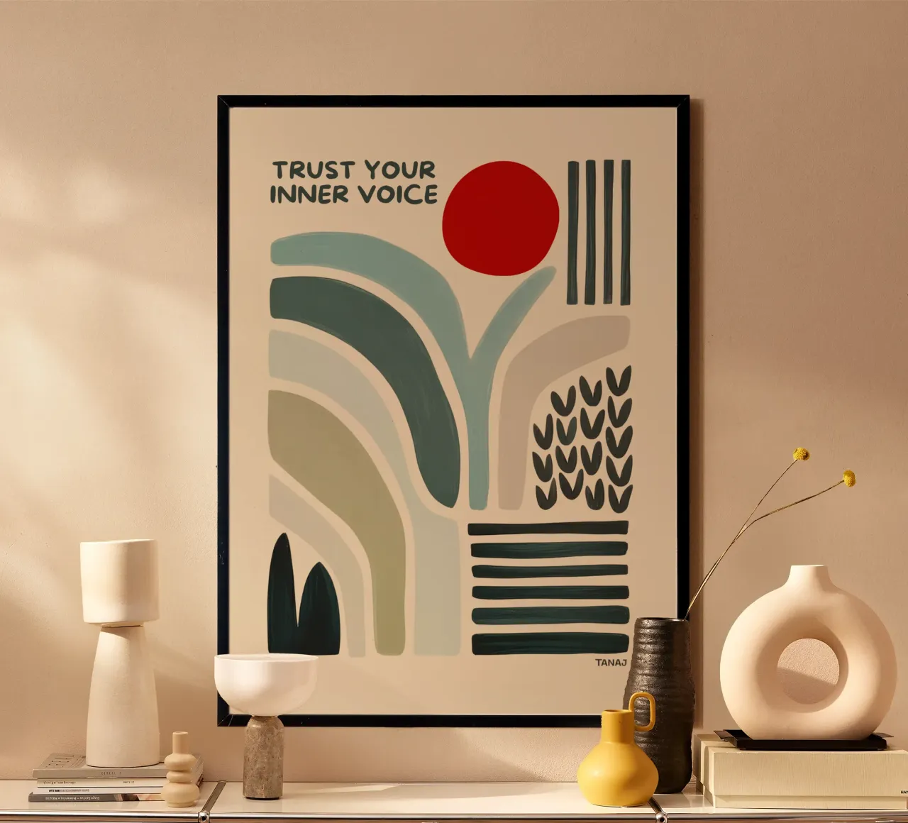 VERTROUWEN poster van 20 Farben