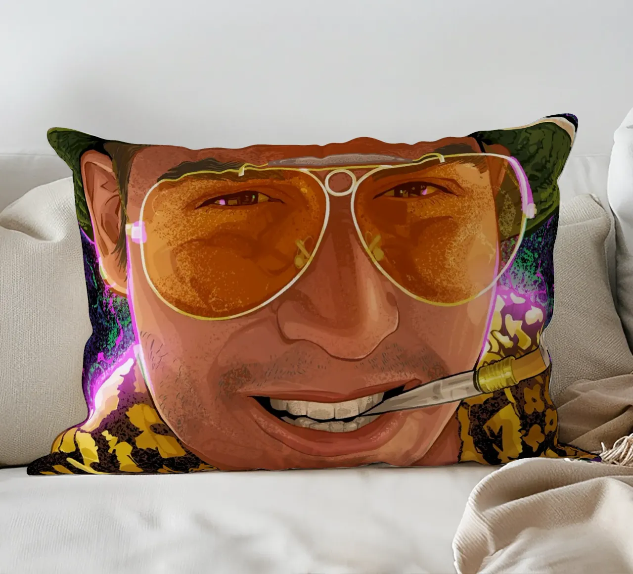 Fear And Loathing cuscino da nabakumov