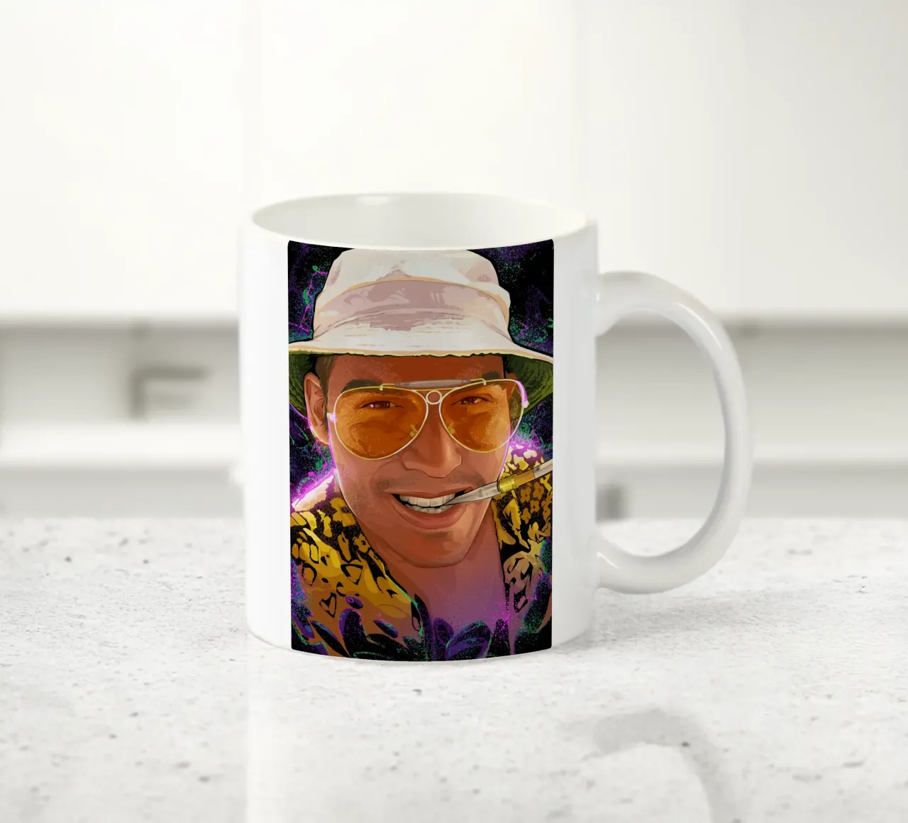 Fear And Loathing tazza in ceramica da nabakumov