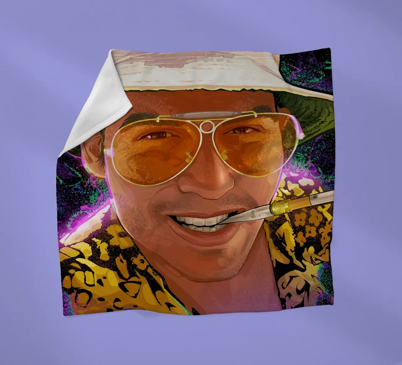 Fear And Loathing coperta in pile da nabakumov