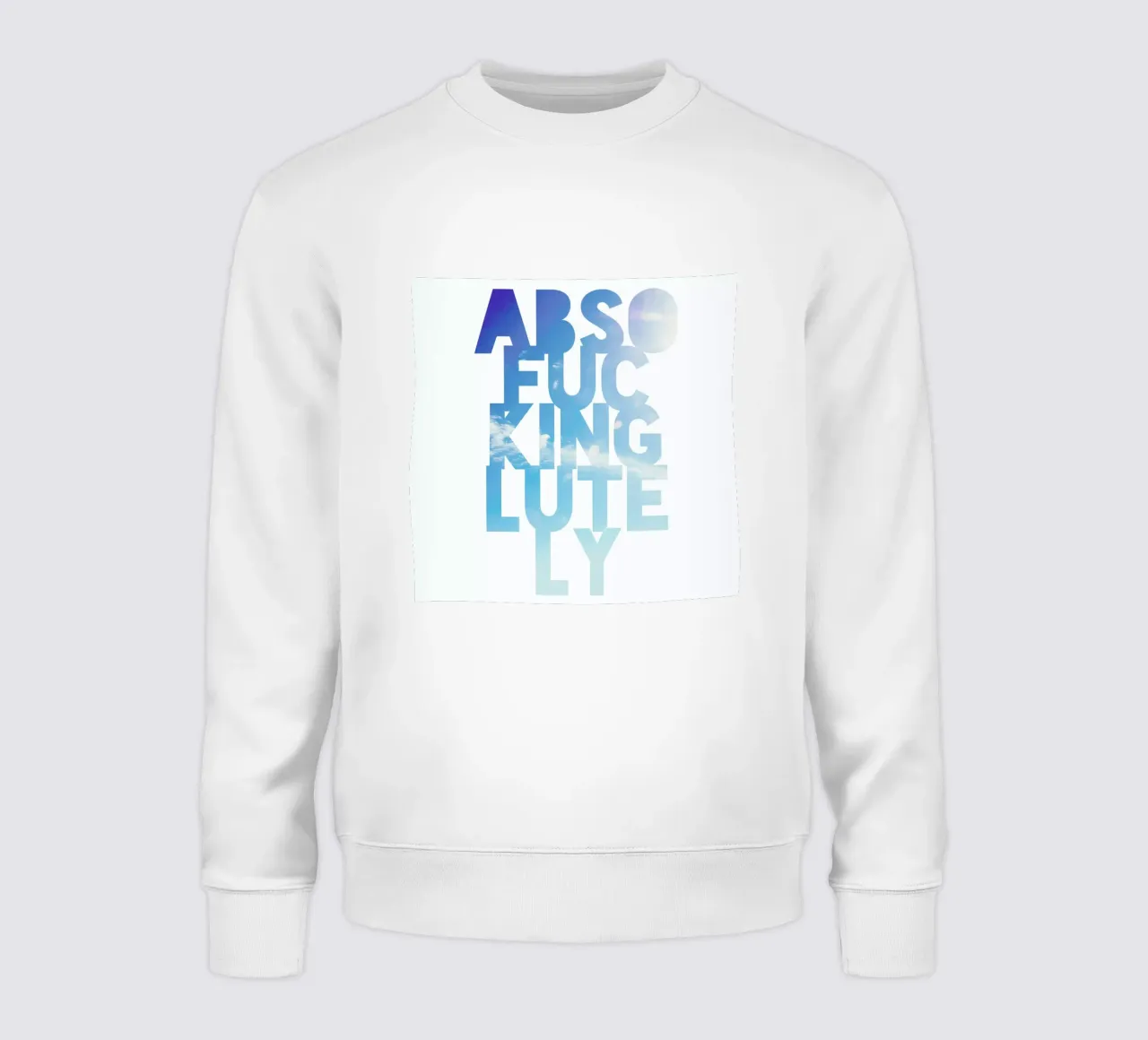 Abso...lutely! felpa da Leah Flores