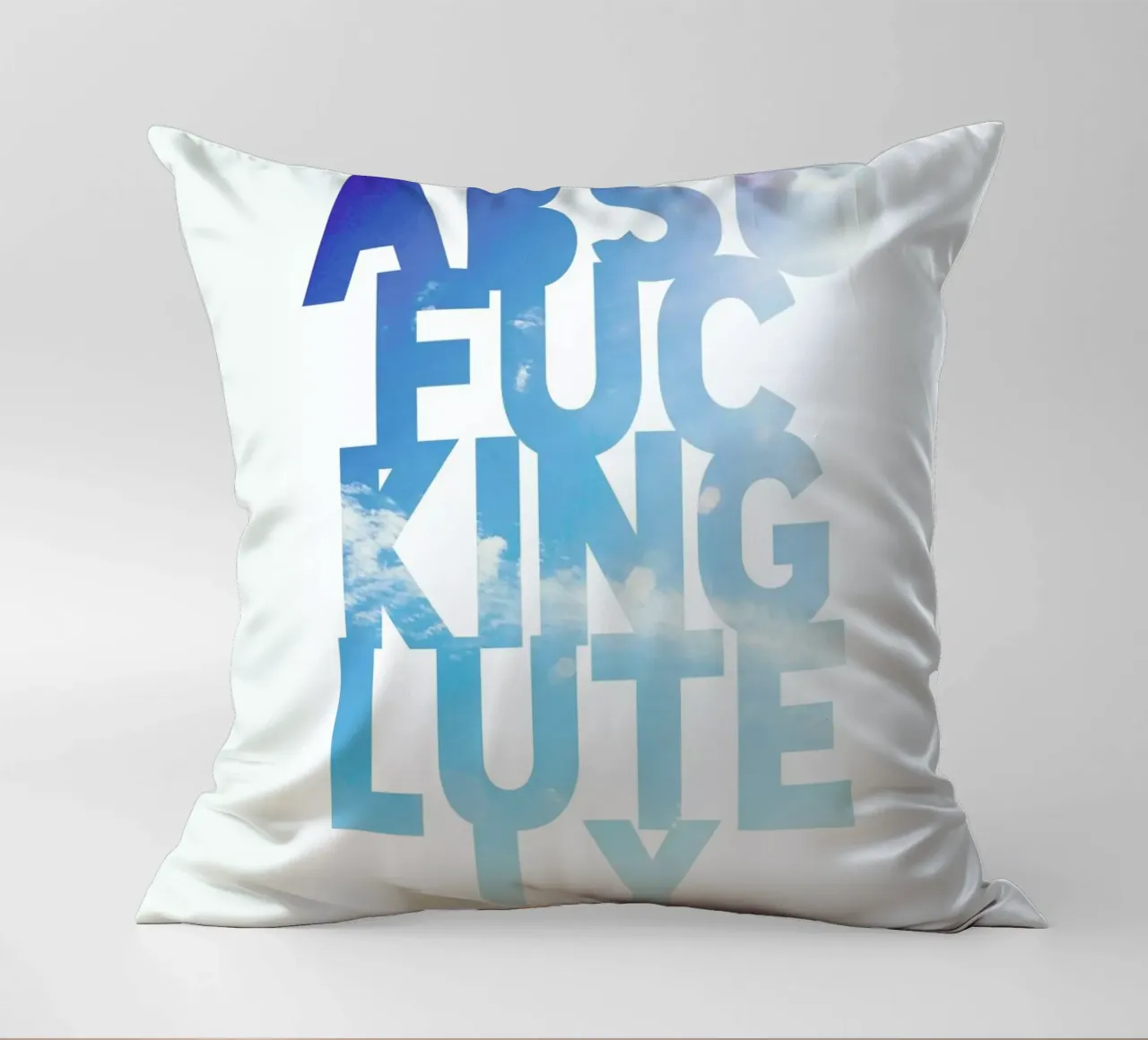 Abso...lutely! cuscino da Leah Flores