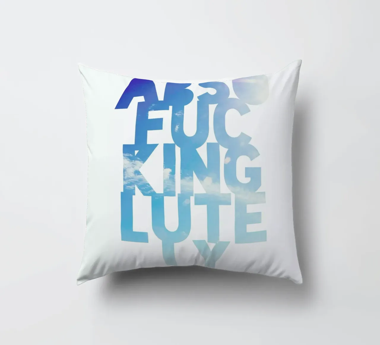 Abso...lutely! cuscino da Leah Flores