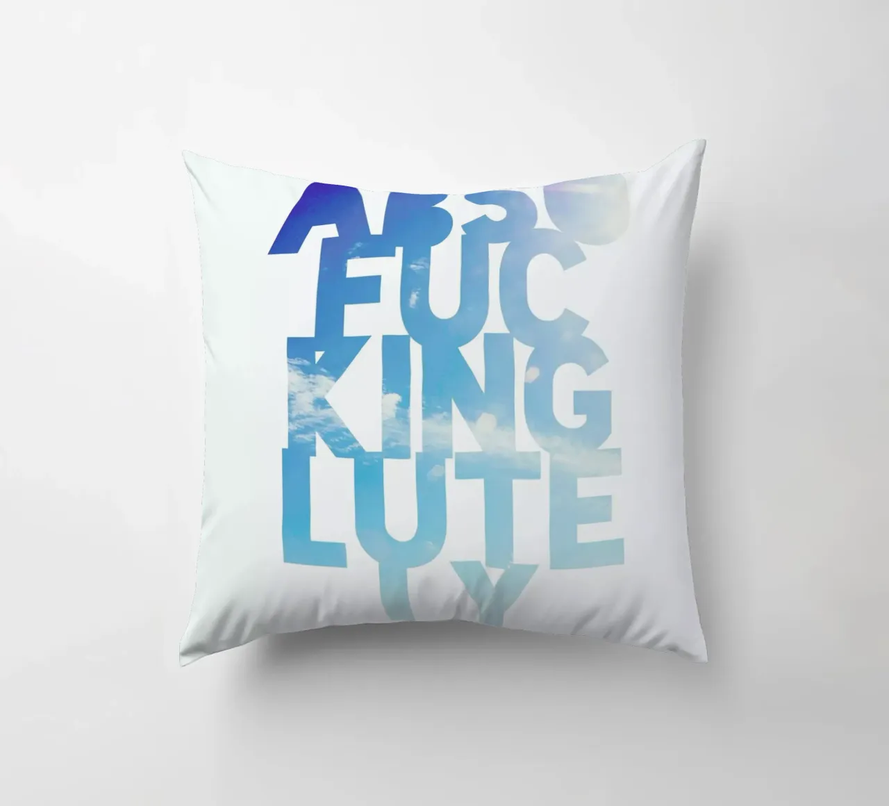 Abso...lutely! cuscino da Leah Flores