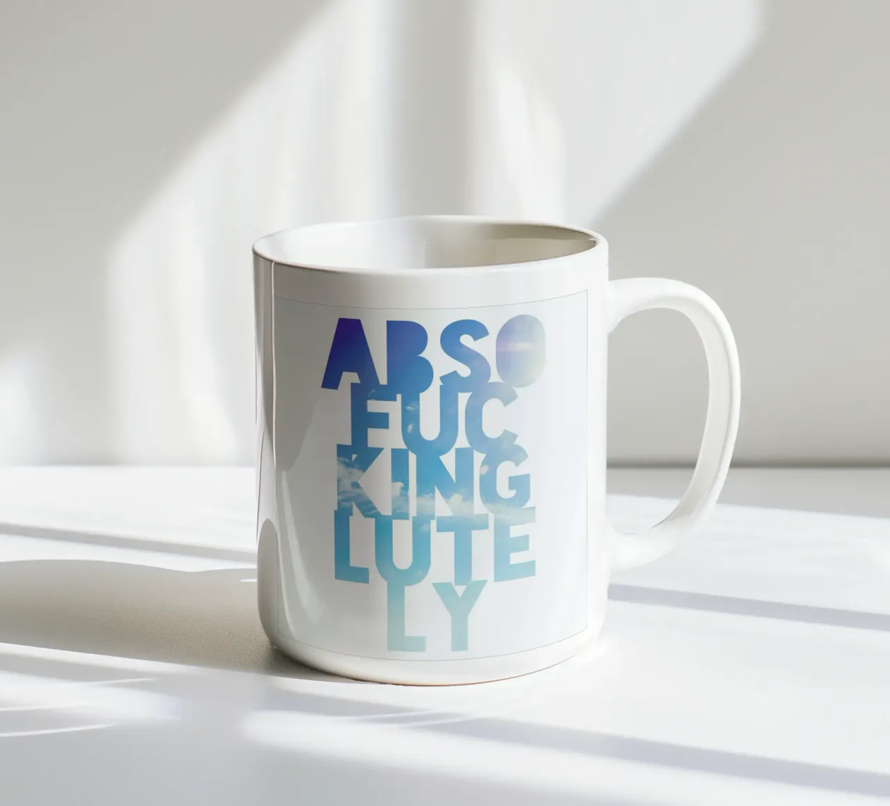 Abso...lutely! tazza in ceramica da Leah Flores
