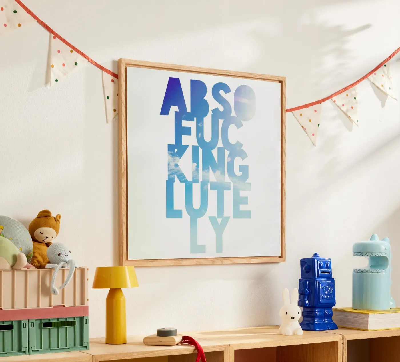 Abso...lutely! plexiglas de Leah Flores