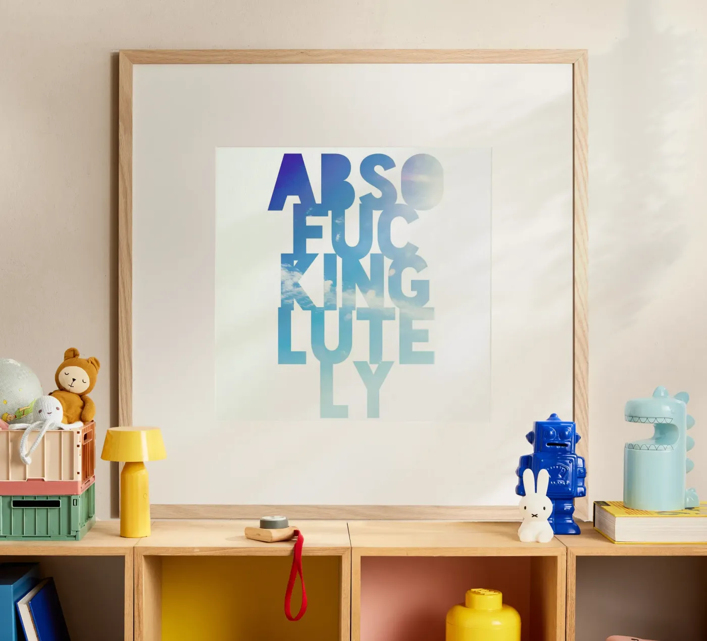 Abso...lutely! poster by Leah Flores