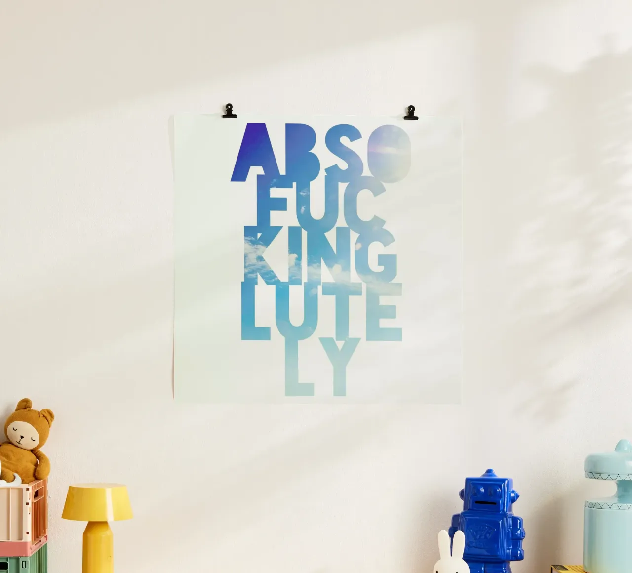 Abso...lutely! poster da Leah Flores