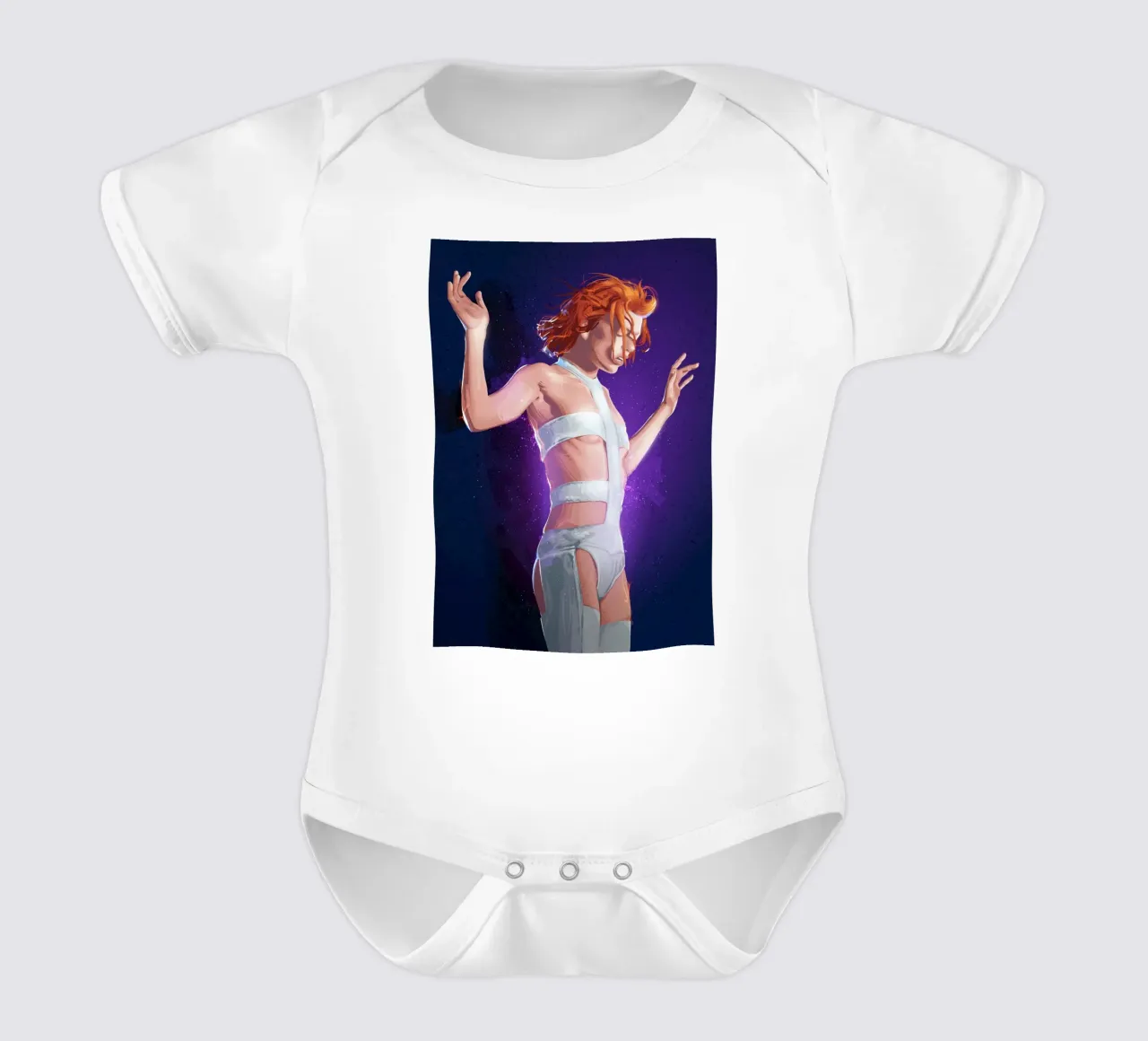 Leeloo body neonato maniche corte da nabakumov