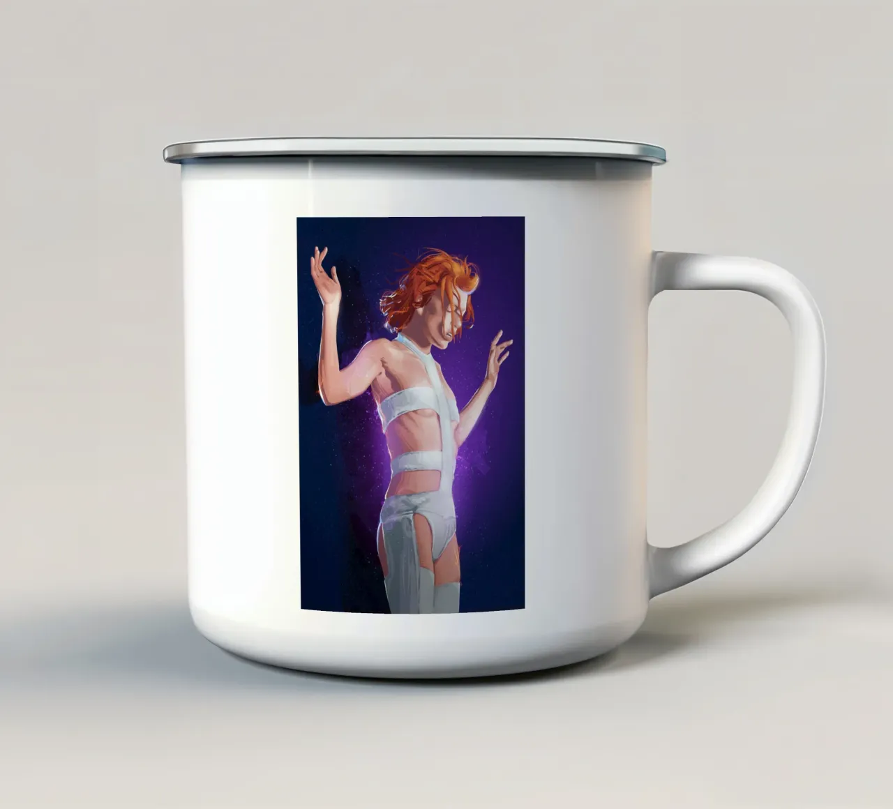 Leeloo tazza in smalto da nabakumov