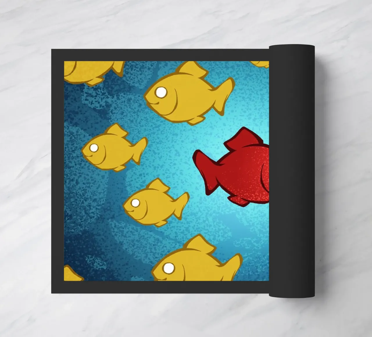 Fargo Fish Fußmatte von nabakumov