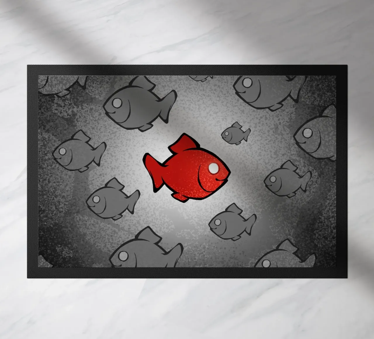 Fargo Fish doormat by nabakumov