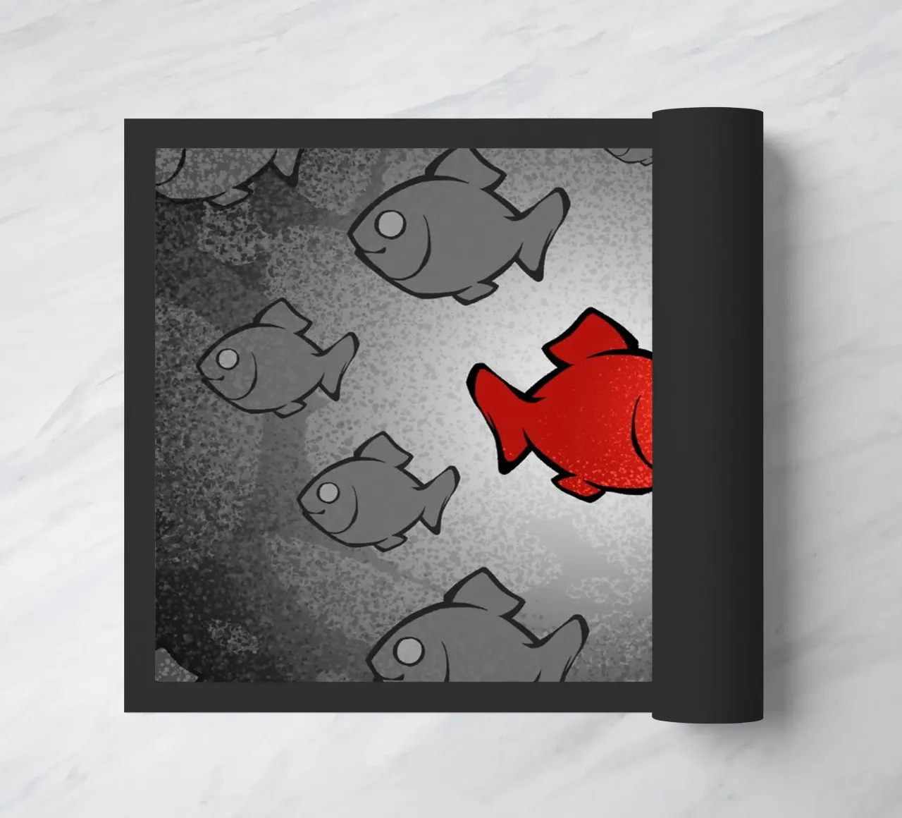 Fargo Fish doormat by nabakumov