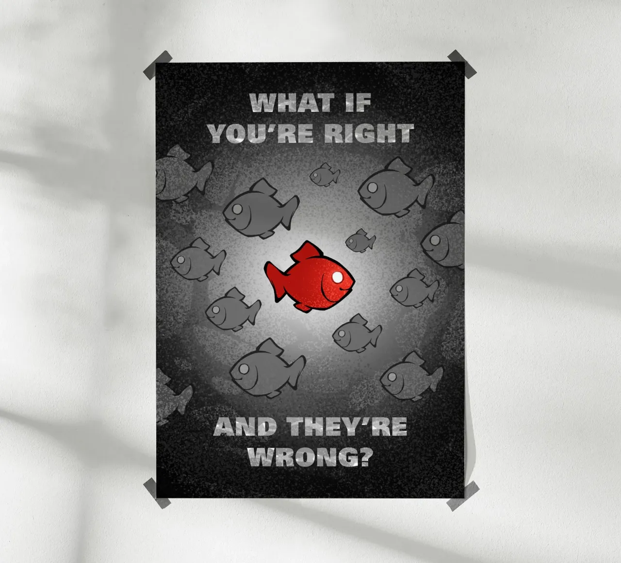 Fargo Fish poster da nabakumov