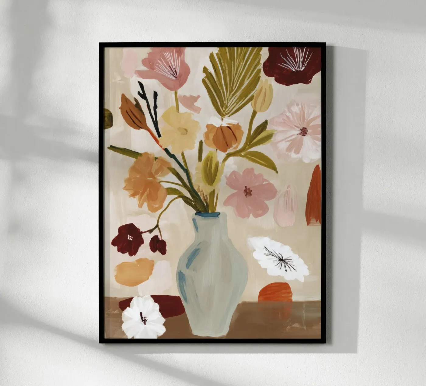 Composition florale délicate poster de Aimee