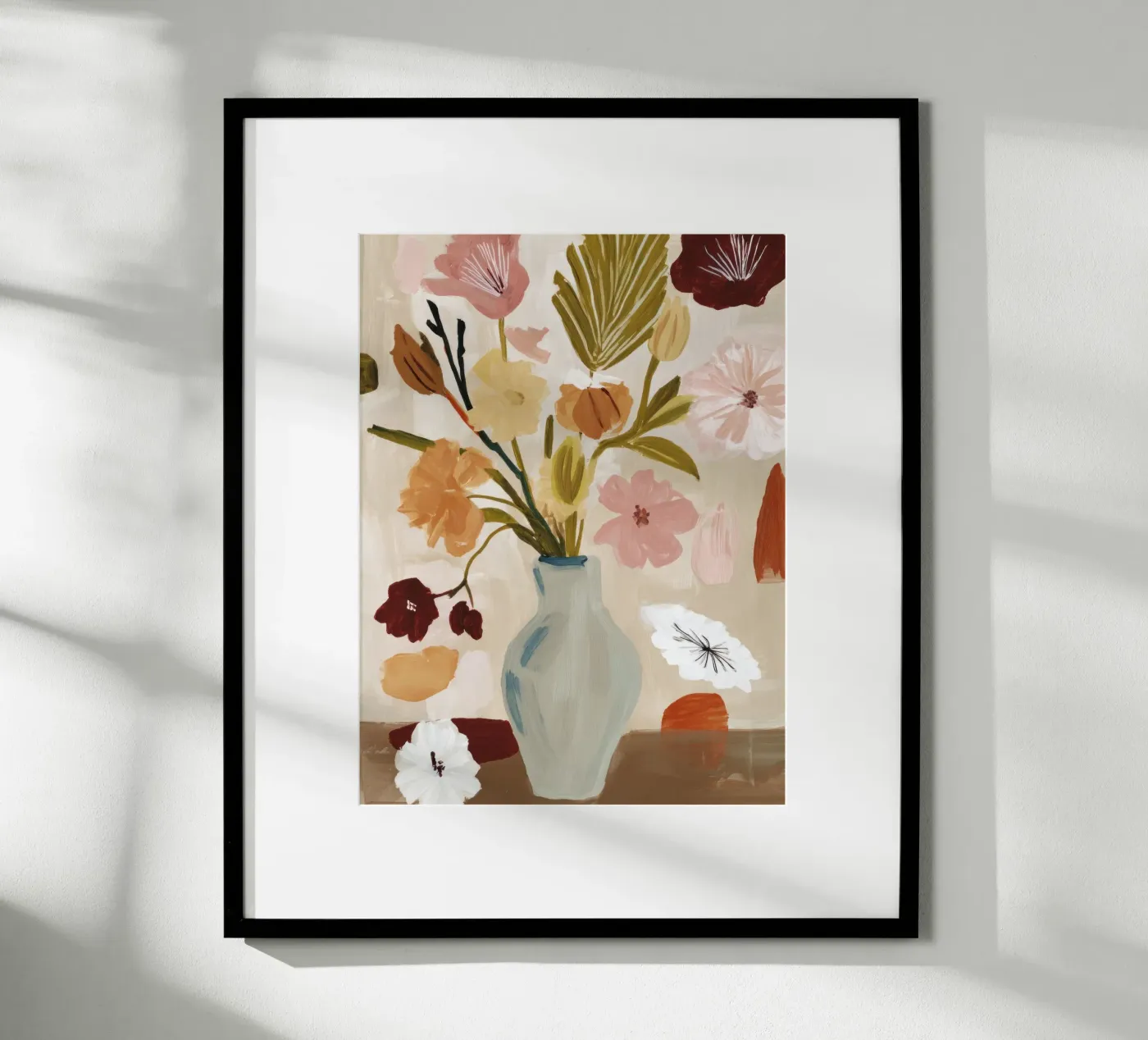 Composition florale délicate poster de Aimee