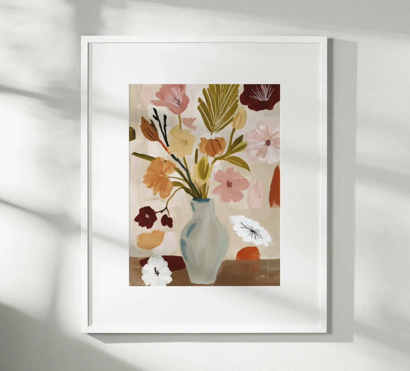 Composition florale délicate poster de Aimee