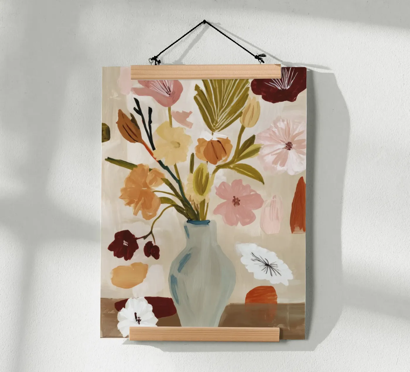 Composition florale délicate poster de Aimee