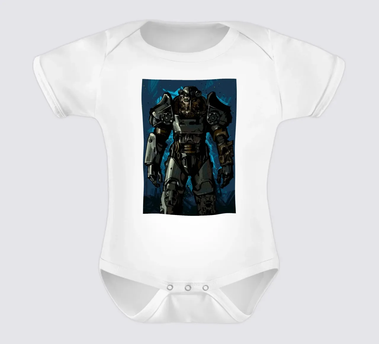Power Armor body neonato maniche corte da nabakumov