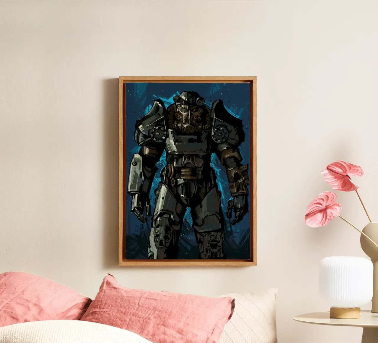 Power Armor tela con Cornice a cassetta da nabakumov