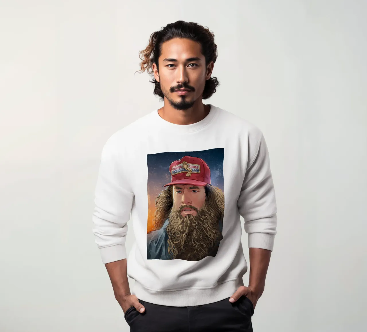 Forrest Gump sweatshirt by nabakumov