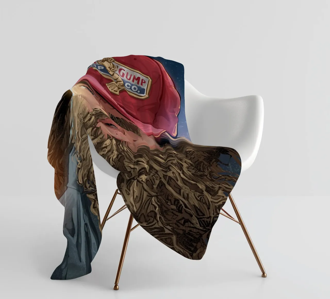 Forrest Gump coperta in pile da nabakumov