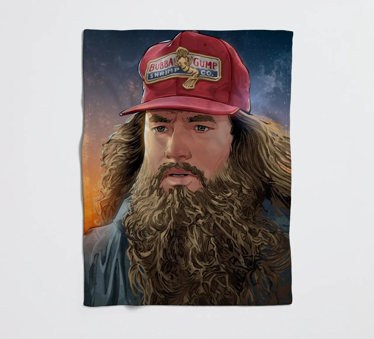 Forrest Gump coperta in pile da nabakumov