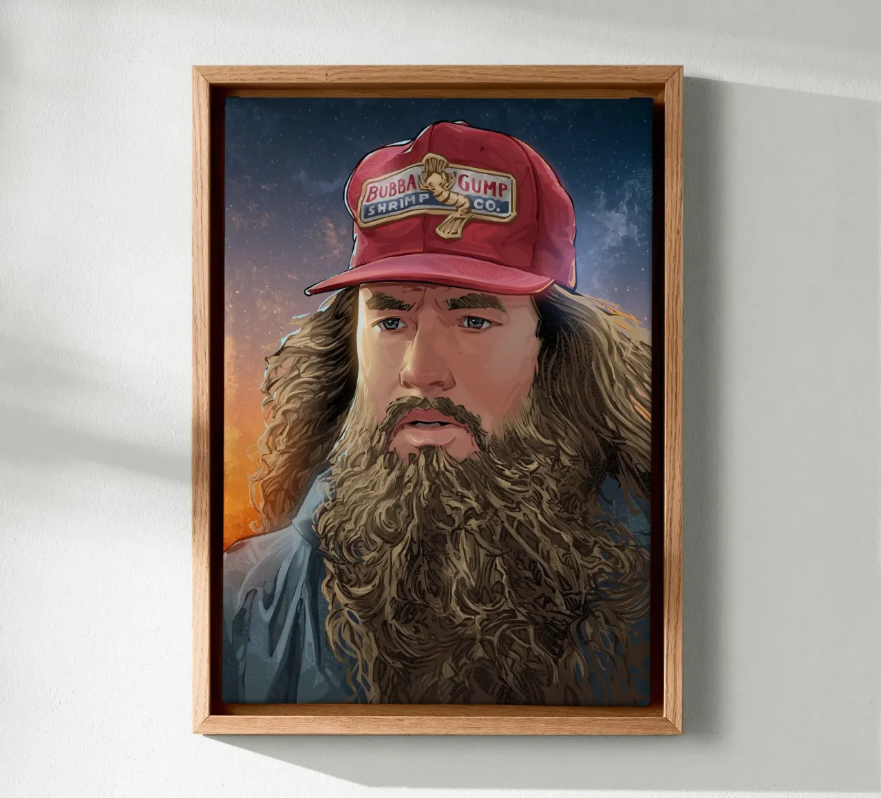 Forrest Gump tela con Cornice a cassetta da nabakumov