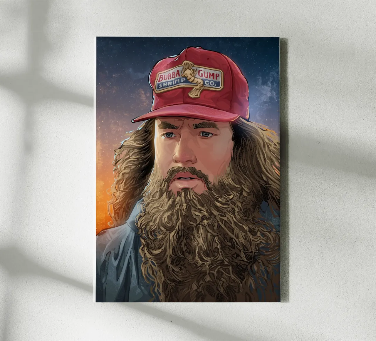 Forrest Gump tela con Cornice a cassetta da nabakumov