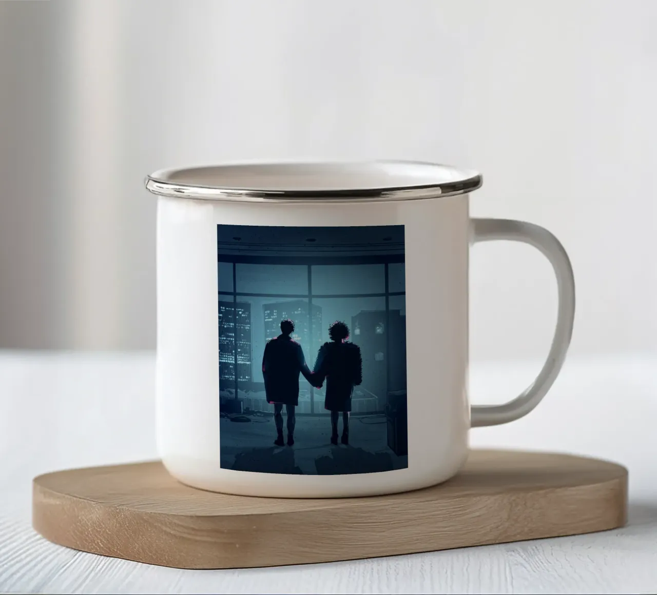 Where Is My Mind tazza in smalto da nabakumov