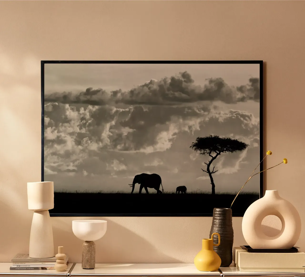 Silhouettes of Mara - Mario Moreno carta hahnemühle da Pictufy