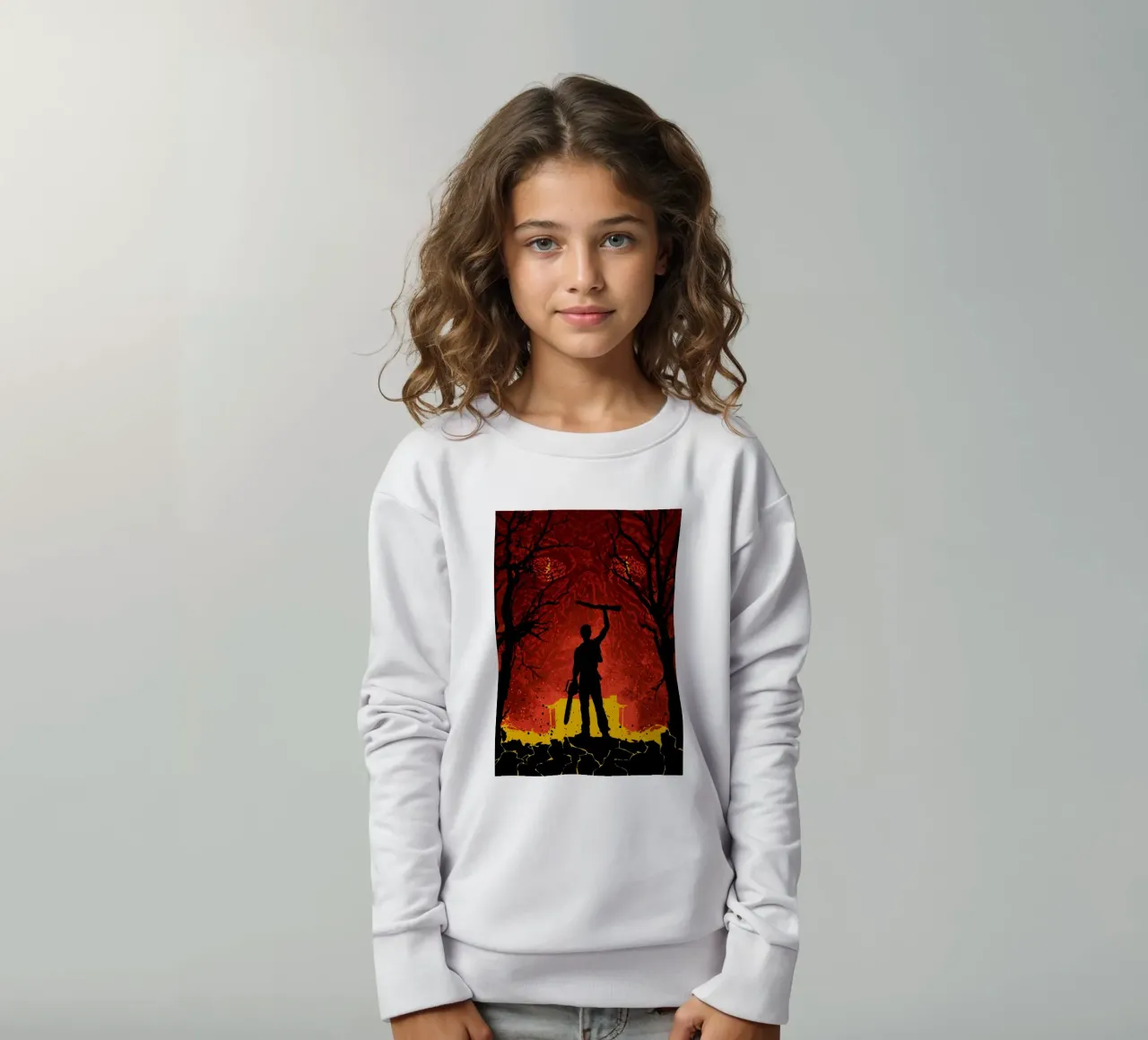 Ash Vs Evil Dead felpa bambino da nabakumov