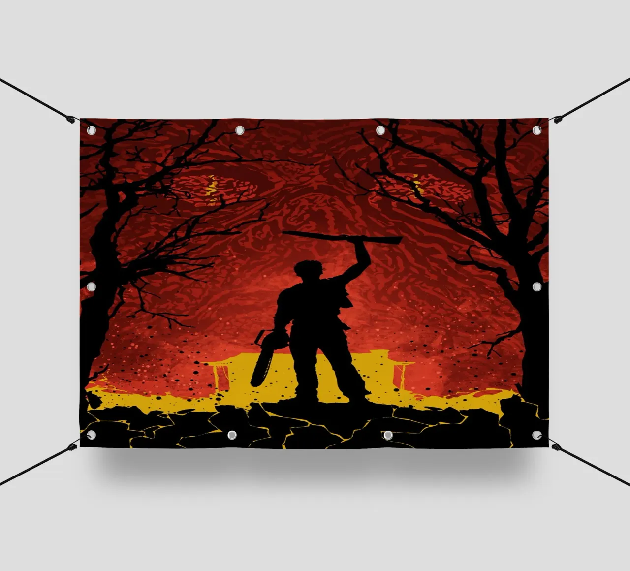 Ash Vs Evil Dead telo in pvc da nabakumov
