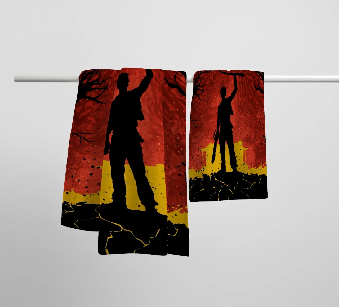 Ash Vs Evil Dead asciugamano da bagno da nabakumov