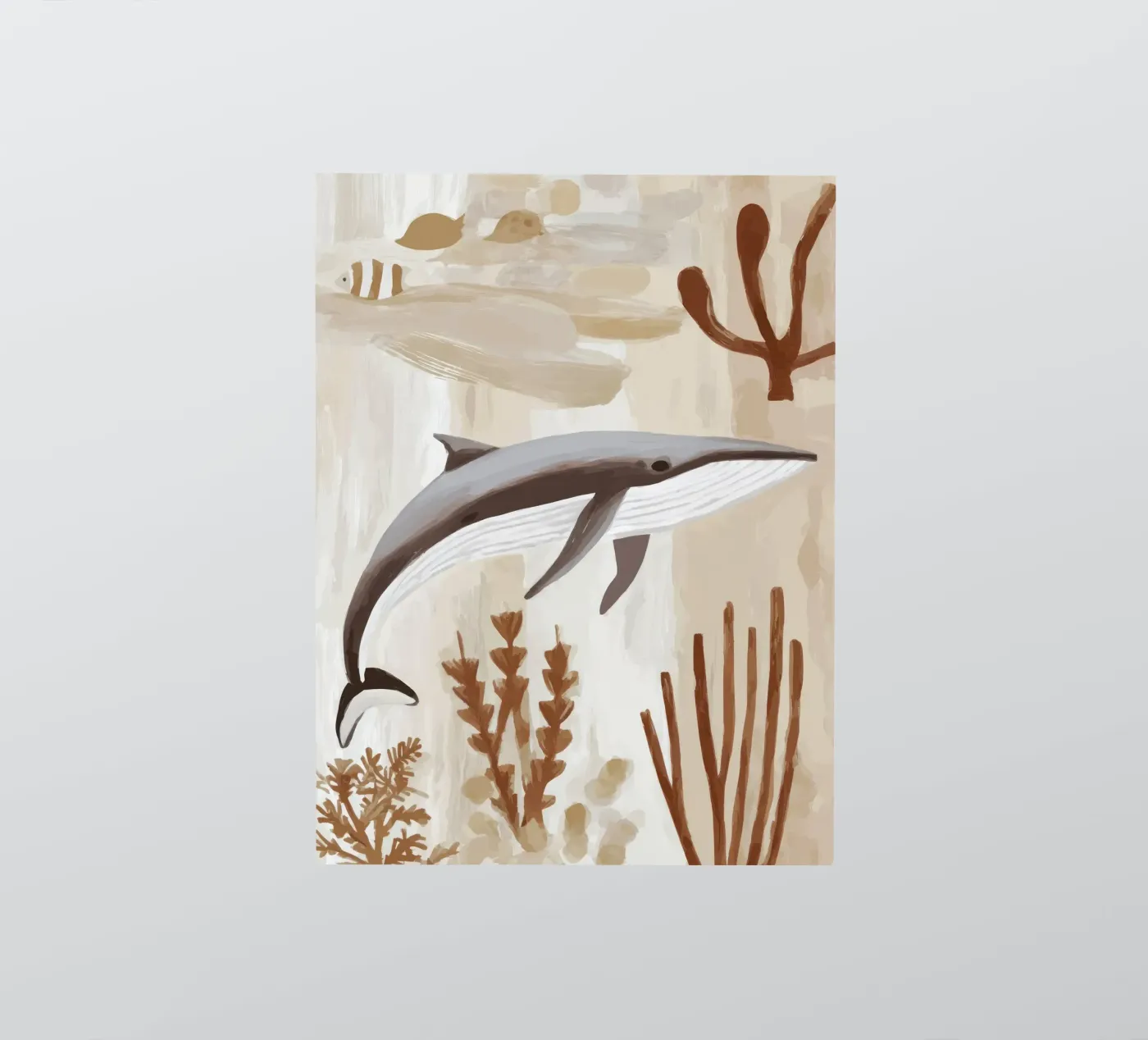 Walvis sticker van Aimee