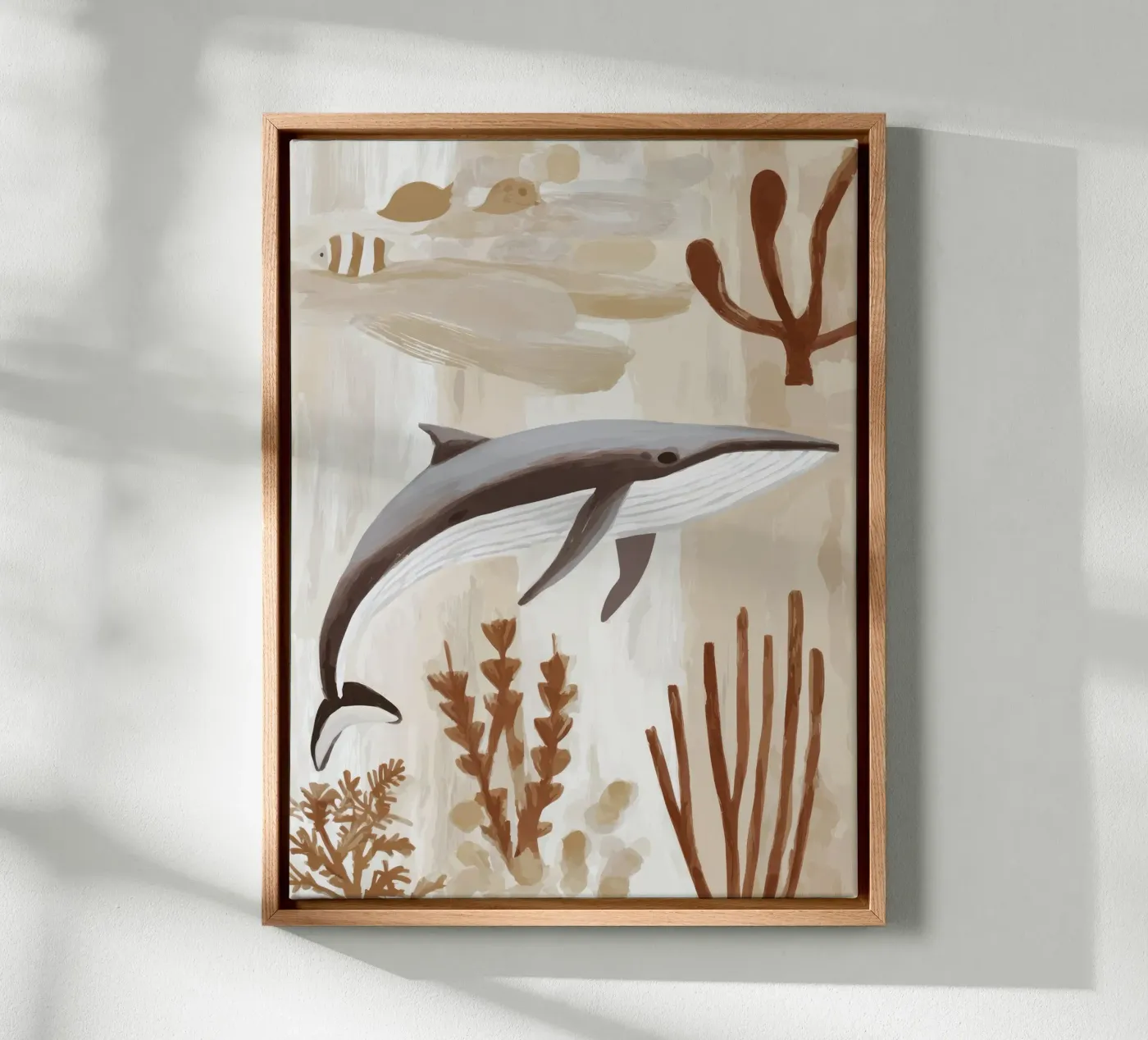 Walvis canvas van Aimee