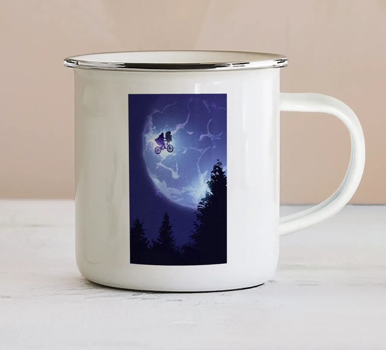 E.T. the Extra-Terrestrial tazza in smalto da nabakumov
