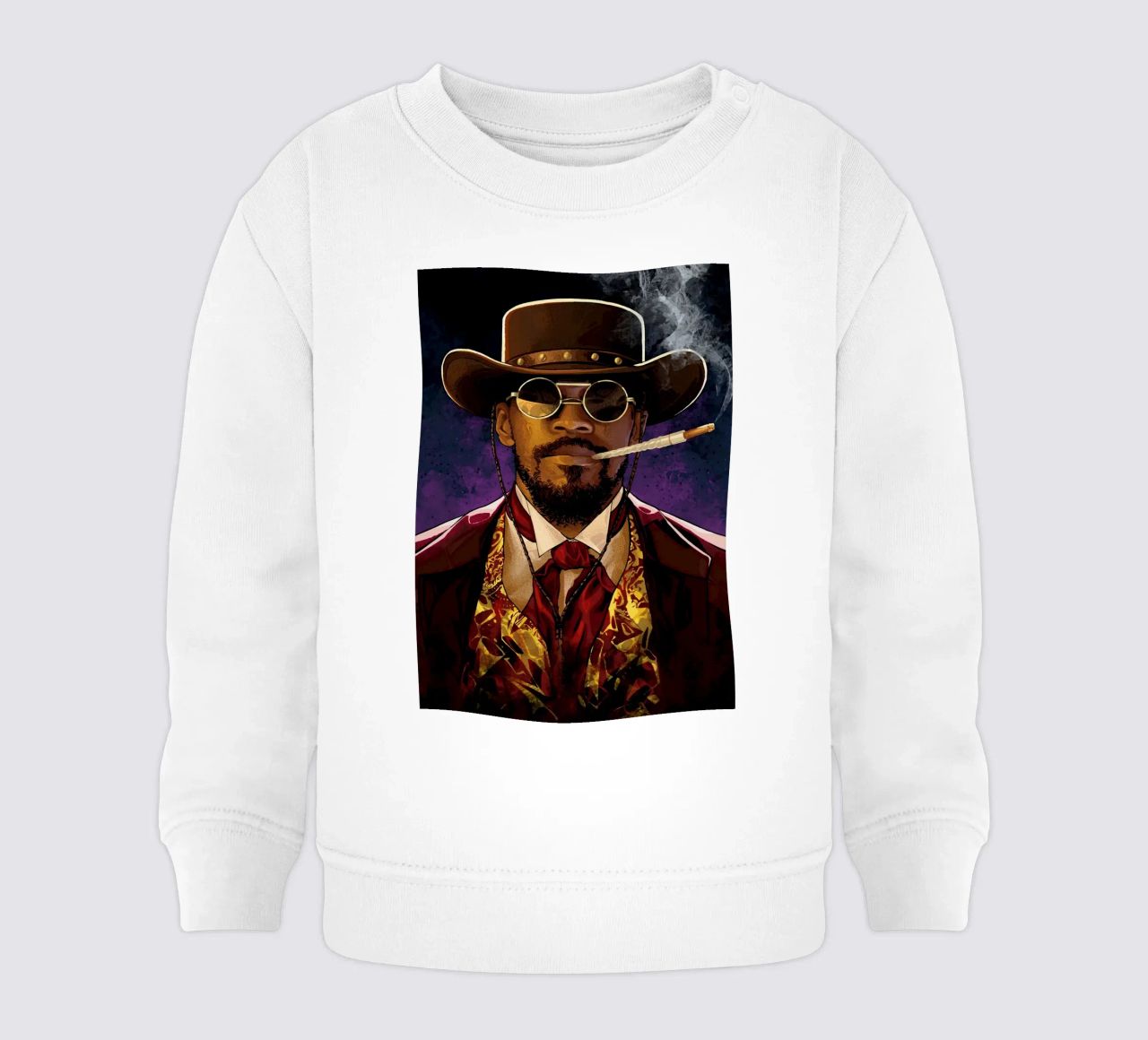 Django Unchained felpa neonato da nabakumov
