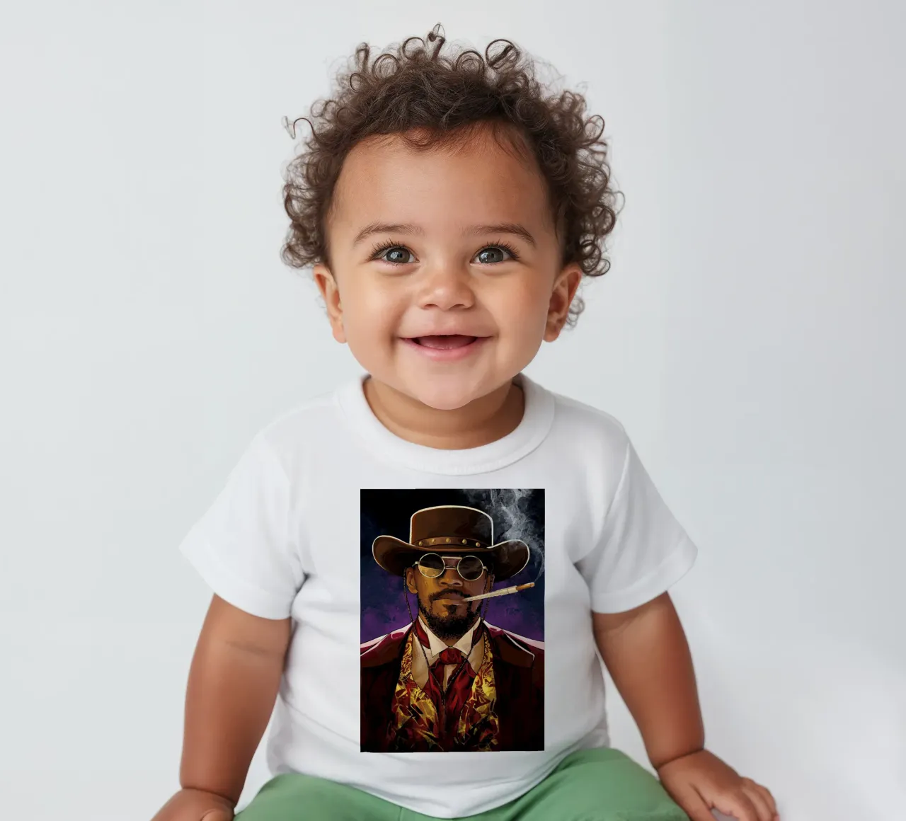 Django Unchained maglietta neonato da nabakumov