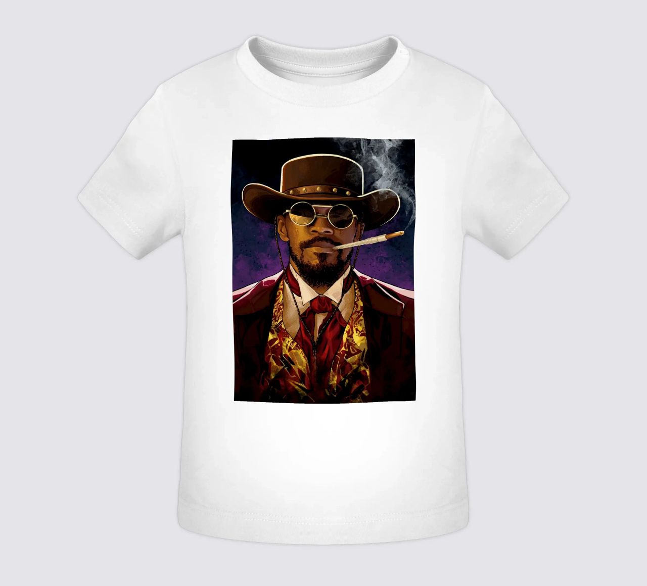 Django Unchained maglietta neonato da nabakumov