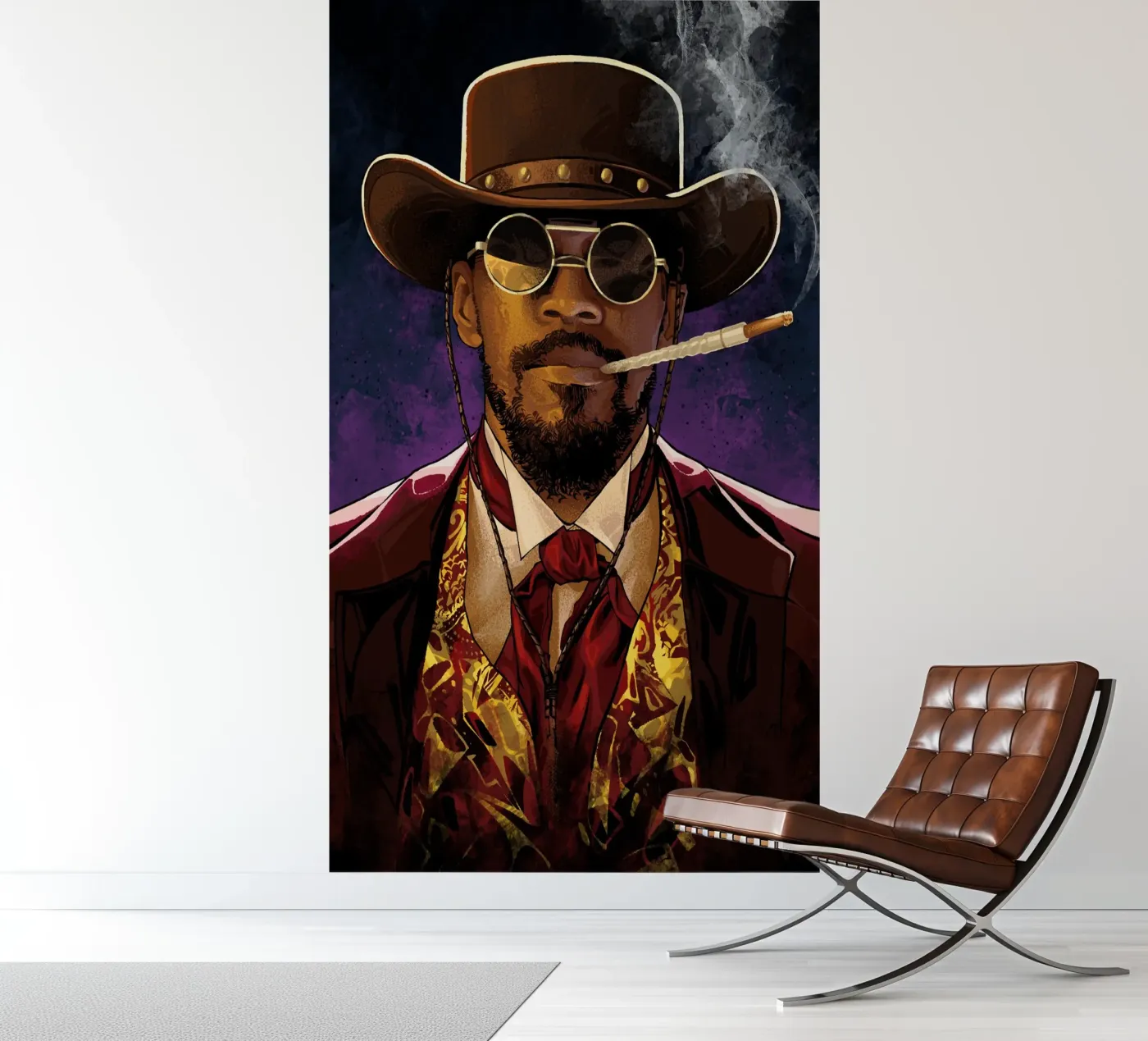 Django Unchained fotobehang van nabakumov