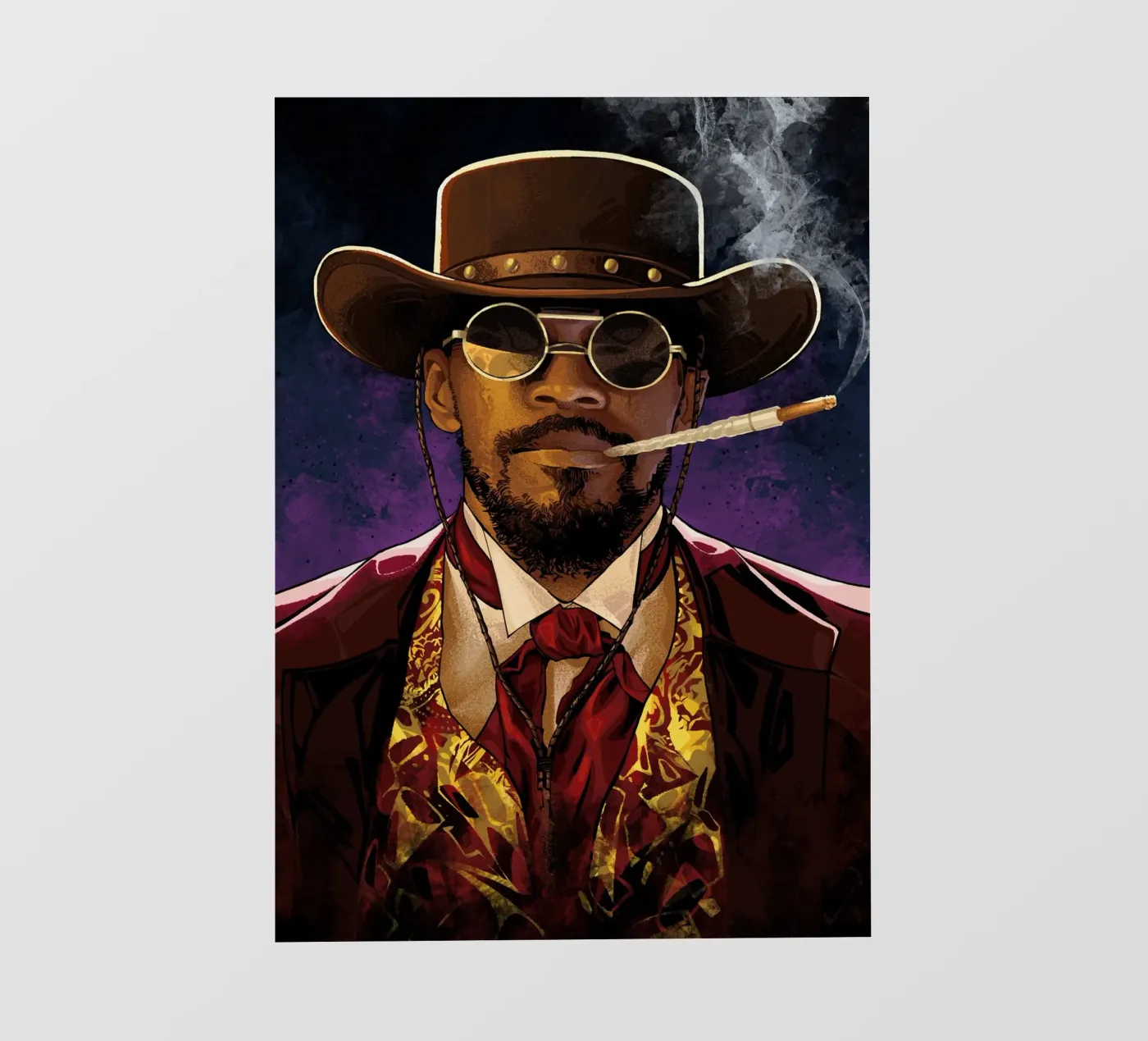 Django Unchained fotobehang van nabakumov