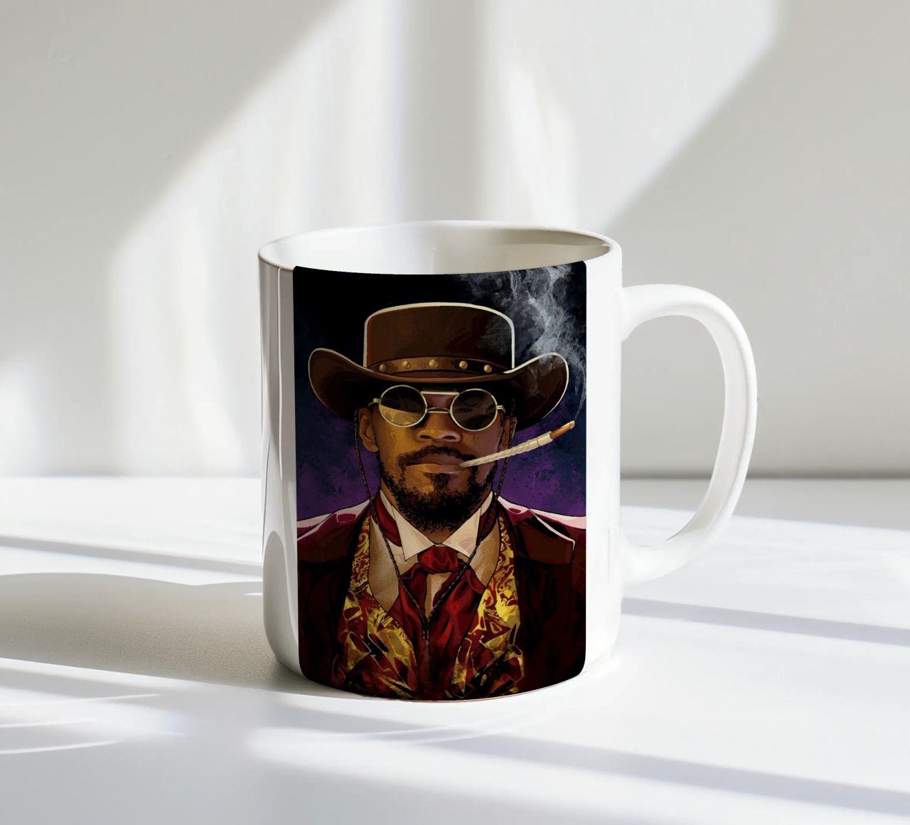 Django Unchained tazza in ceramica da nabakumov